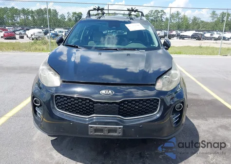 2017 Kia Sportage Ex from USA, damaged, VIN KNDPNCAC1H7215898